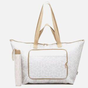 NEW * 2 pc Set DSW brand foldable tote bag and matching umbrella set.